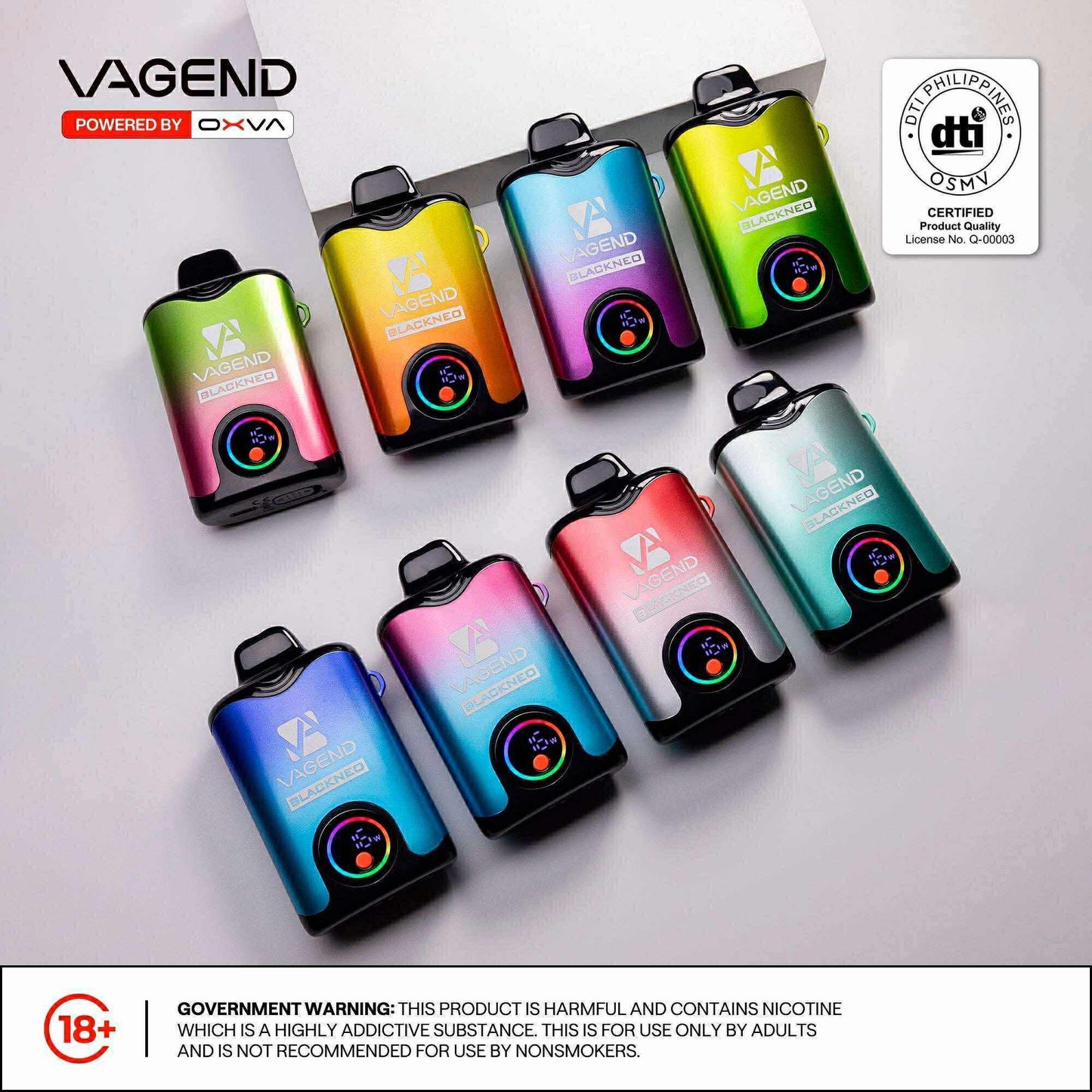 Vagend Black Neo Pre-filled Disposable Pod