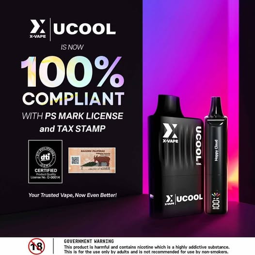 XVAPE UCOOL Pre-filled Device Only
