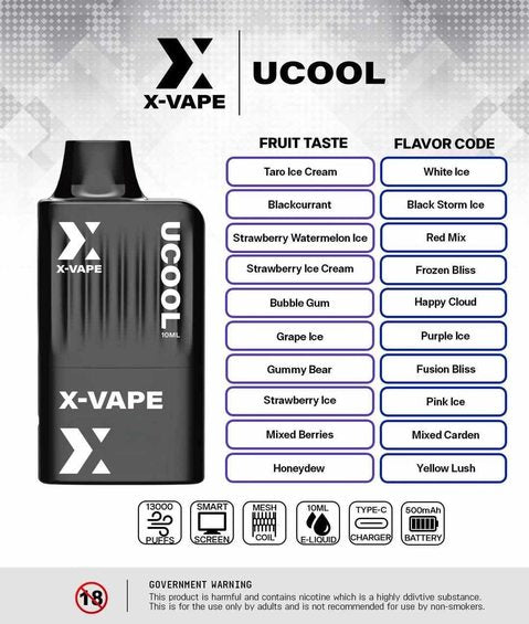 XVAPE UCOOL Pre-filled Device Only
