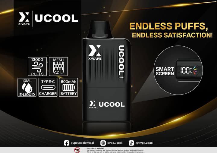 XVAPE UCOOL Pre-filled Device Only